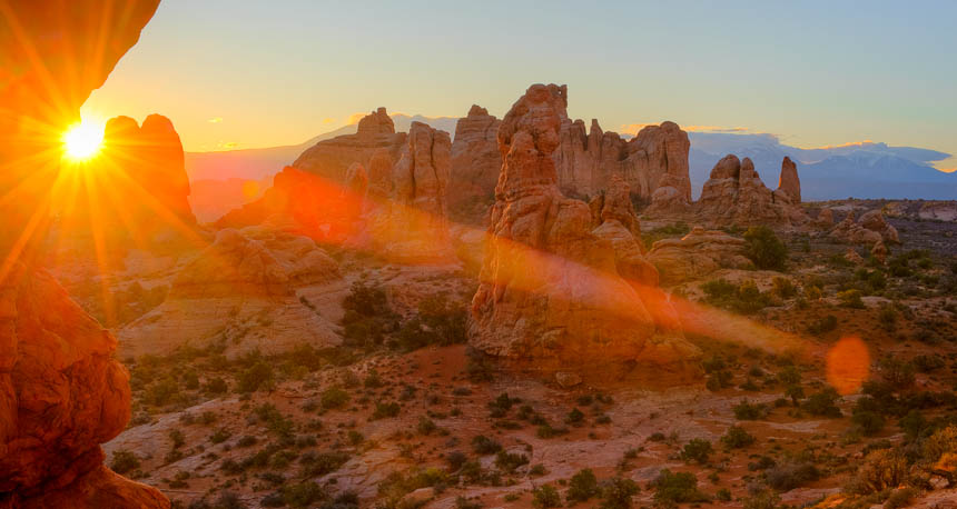 Sunrise from North Window